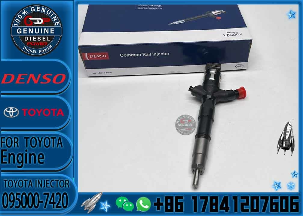 23670-30250 23670-30310 0950007420 Common Rail Diesel Fuel Injector 095000 7420 095000-7420 for Toyota