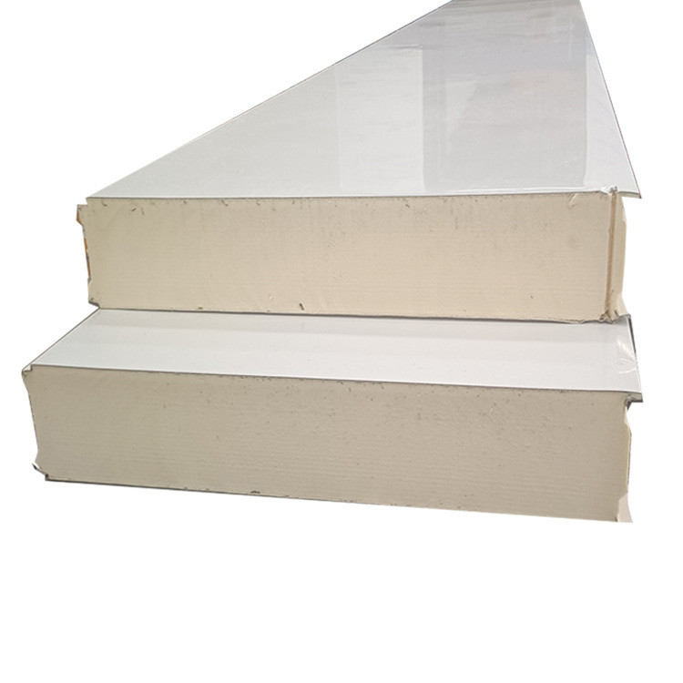 Fireproof B1 Grade PU Polyurethane Corrugated Sandwich Roofing Panel for Exterior Wall