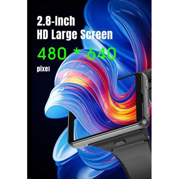 Android 11 OS MTK6761 2.0+8.0MP Dual Camera 4+64GB BT GPS WiFi Phone Call New S999 4G Smartwatch