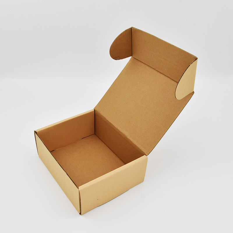 Sturdy Kraft Small Red Folding Corrugated Mailer Boxes For Clothes