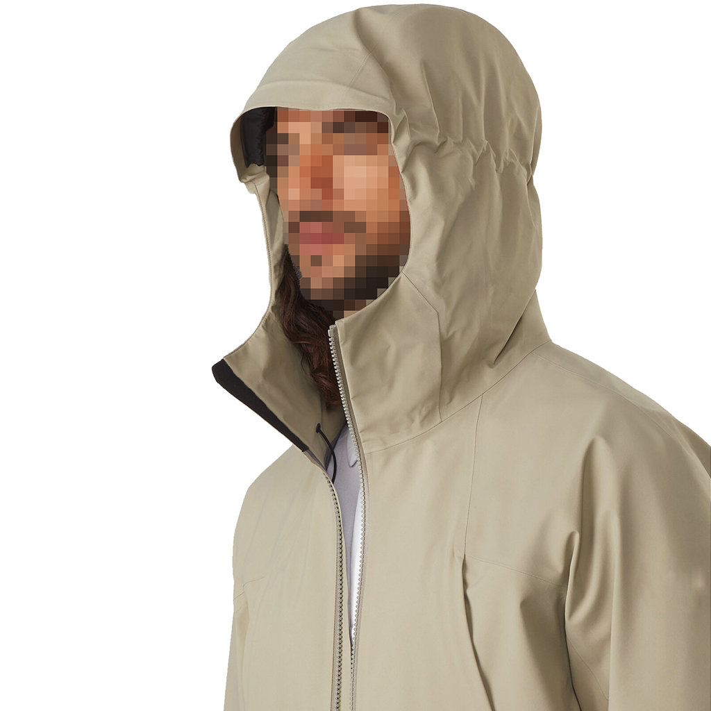 Men's Mountain Waterproof Windbreaker Lightweight Packable Hooded Raincoat Outdoor Running Hiking Mens Rain Jacket