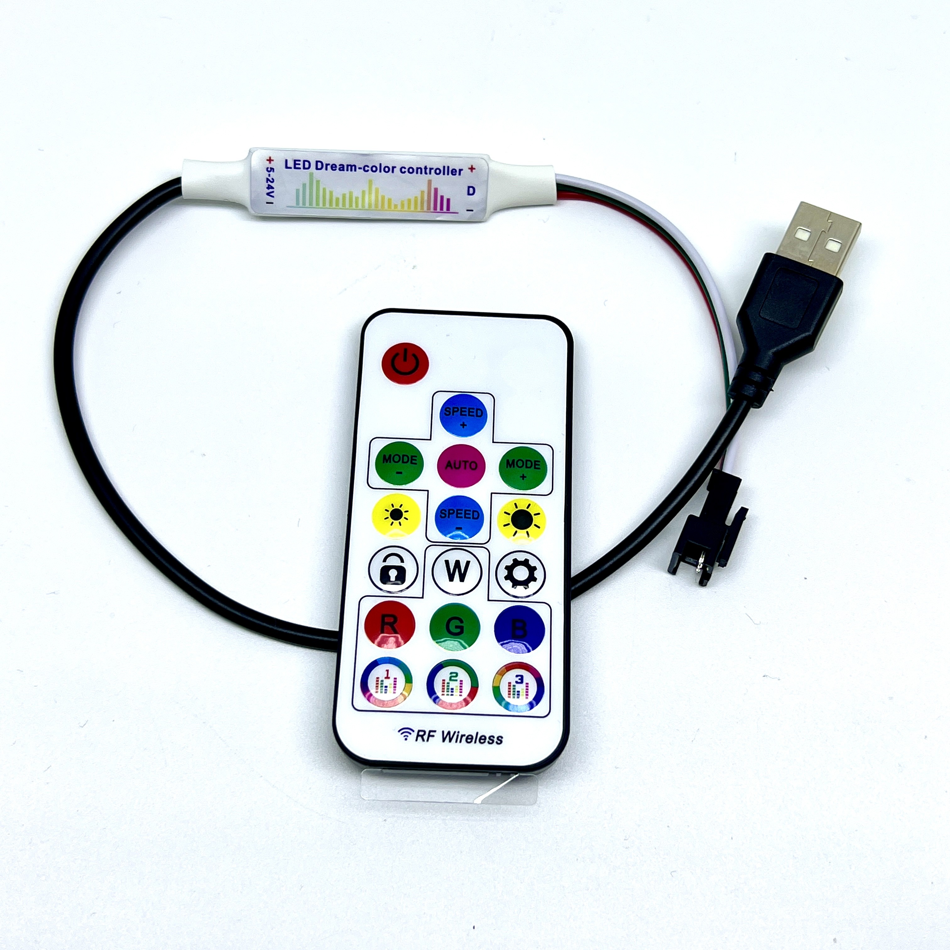 1903LED Pixel LED Music Controller With Multi Color Running Stream Breathing