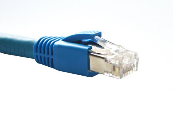 Quality UTP Gigabit Ethernet Cable Cat6 Snagless 1 Meter Blue Color Clear Polycarbonate for sale