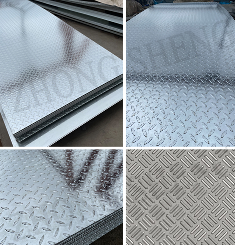 Hot Dip Galvanized Sealing Board Diamond Plate Walkway Drainage Trench Cover for Grade SS400 SS490 S235JR S275JR A36