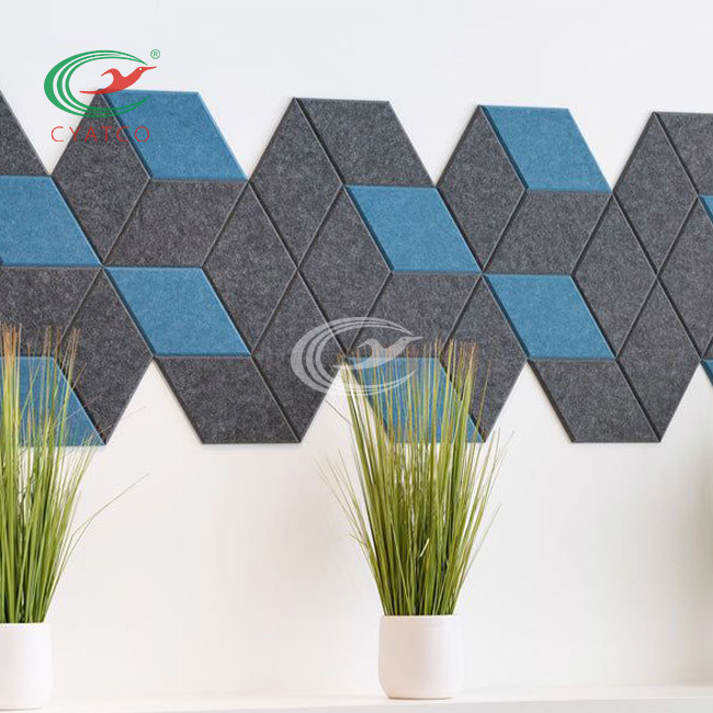 Harmless Ceiling Acoustic Sound Tiles Multipurpose Lightweight