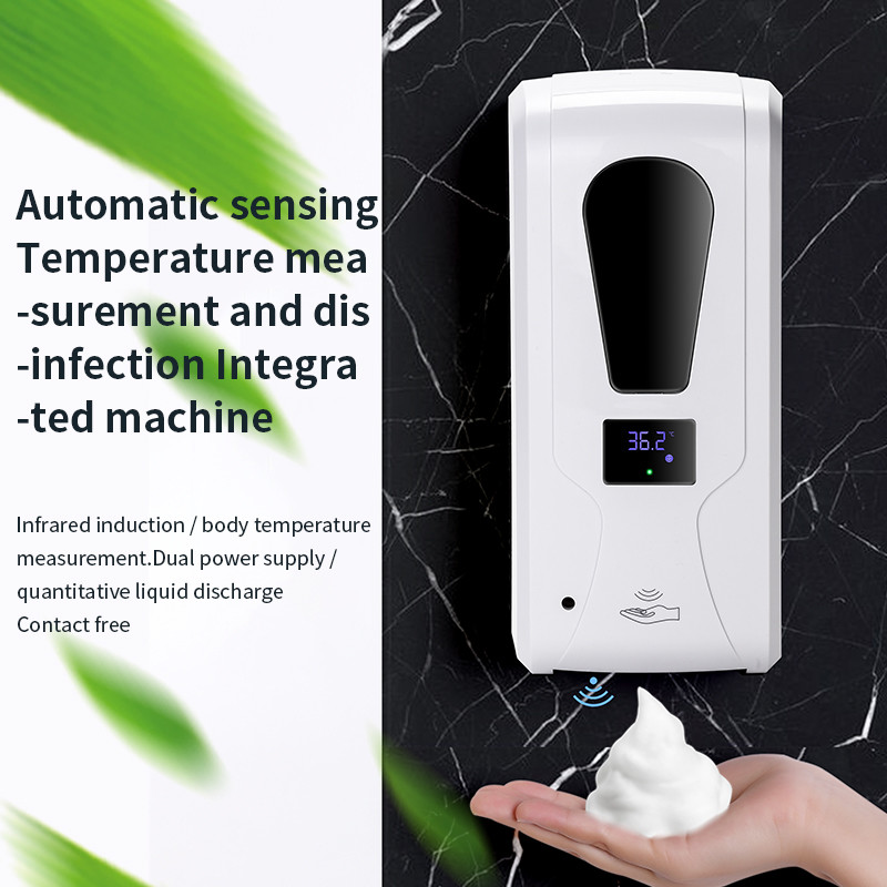 Touchless Refillable Foam Soap Dispenser With Auto Induction Sensor
