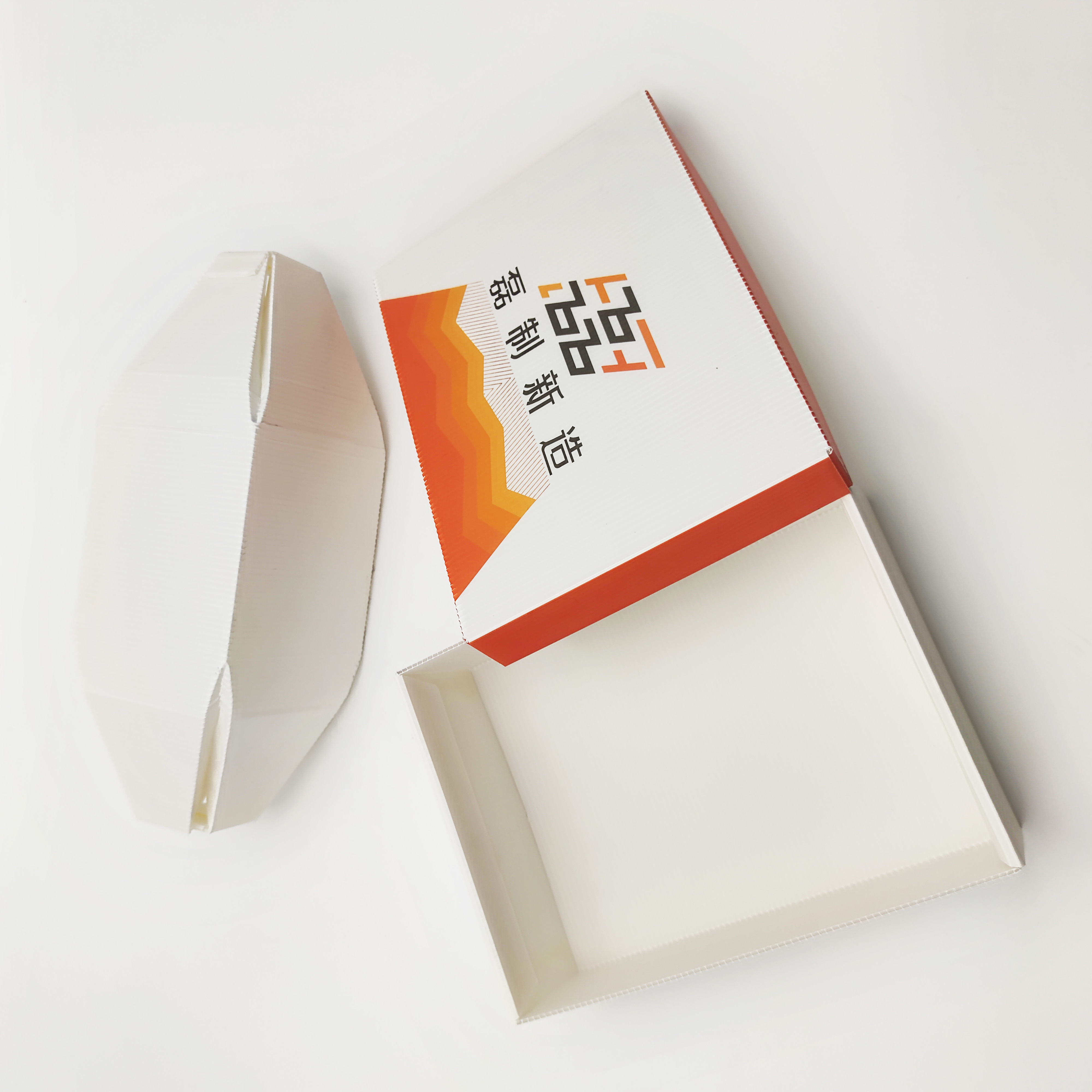 Polypropylene Carbonate Custom Corrugated Carton 3.0mm Strong Waterproof