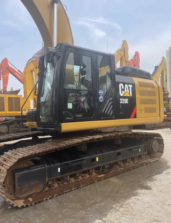 Original Brand CAT 329E Used Excavators 29 Ton Heavy Used Excavators Digger for Sale