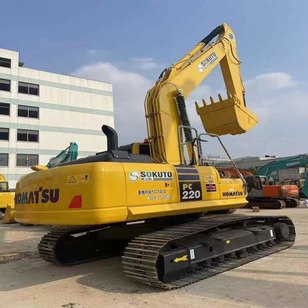 22 Ton Used Excavator Equipment Komatsu PC220 Excavator Used Digger High