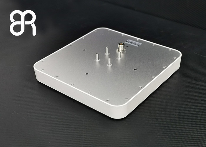 White UHF RFID Antenna Linear Polarization For Logistics / Warehousel / Retail
