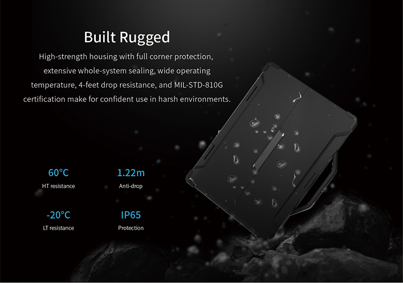 Rugged 13-Inch Laptop with Fire-Resistant Design Capacity Battery and i5/i7 Processor