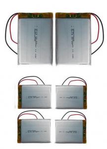 8.5mm Thickness Lithium Polymer Cells / 3.7 V Li Poly Battery For Tracking Device 3000mAh