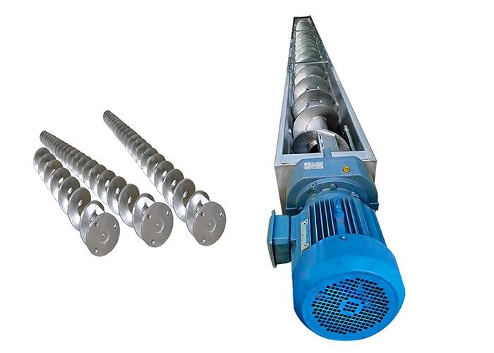 U Shape Viscous Material Use Sludge Screw Conveyor WLS Type