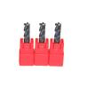 Buy cheap AlTiN or TiSiN Coating Spiral Carbide End Mill Cutter / Black Solid Carbide from wholesalers