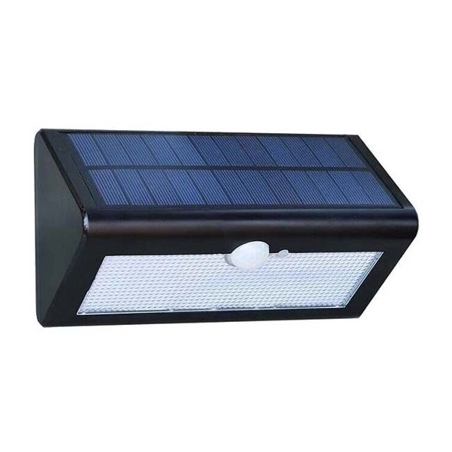 100lm/w Solar Powered LED Exterior Lights With PIR And Light Control 4W