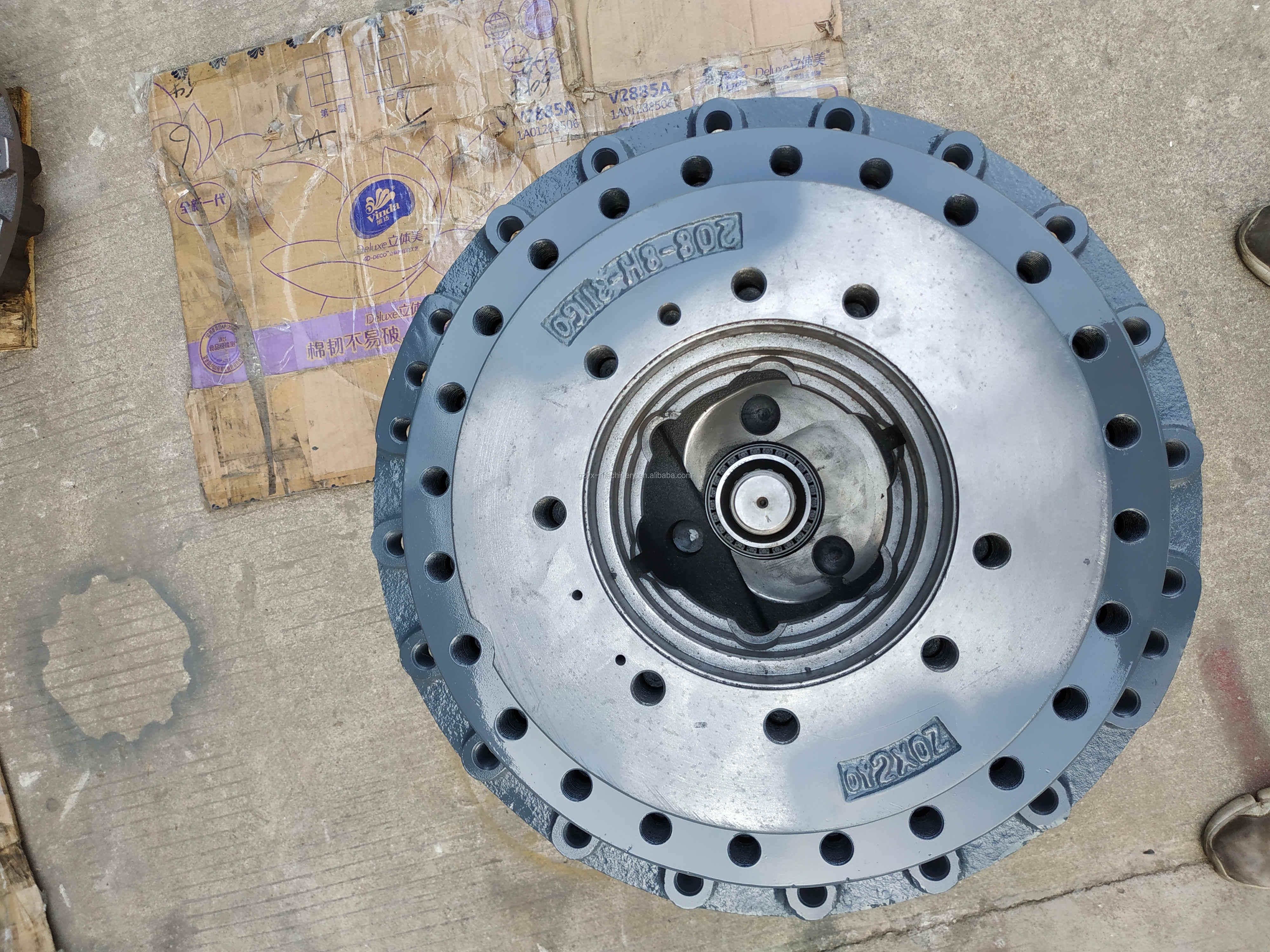 PC300-6 Travel Gearbox PC350-6 Final Drive Track Motors For Construction Works