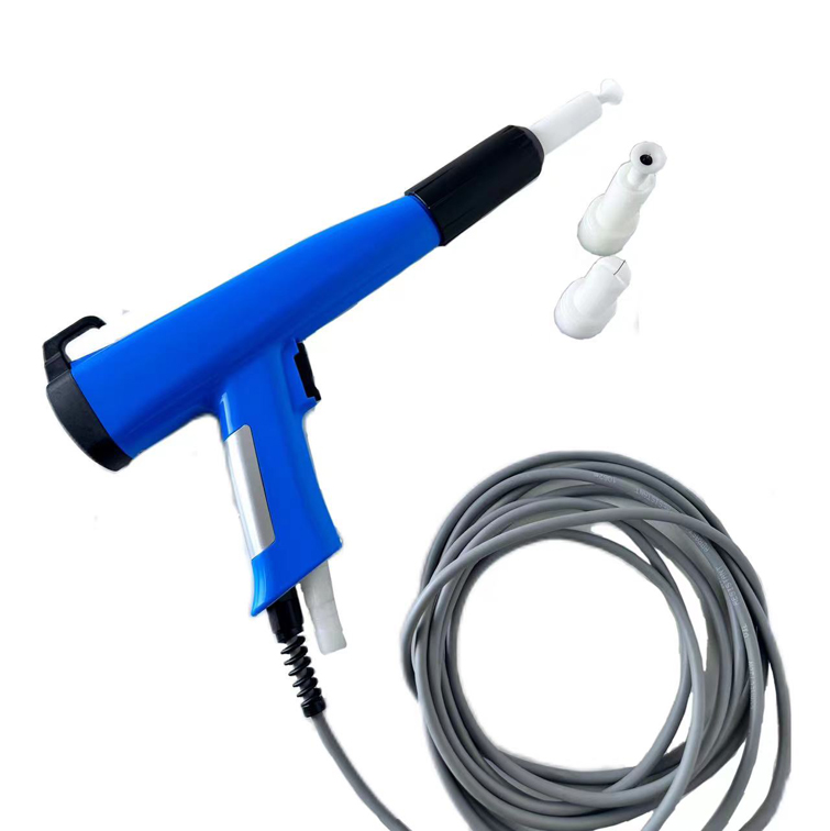 High Safety Electrostatic Powder Coating Gun Lightweight Powder Paint Spray Gun