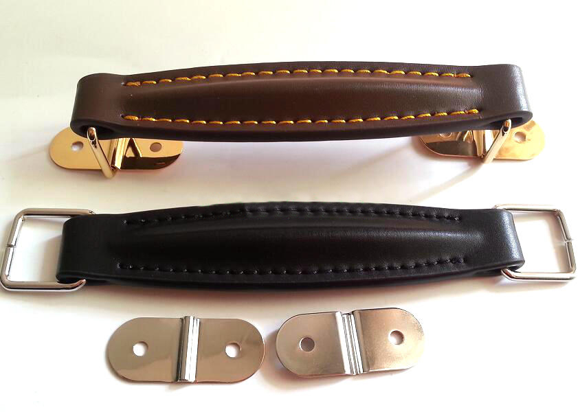 Guitar Amplifier Handles Raised  Leather handles  Black Brown for Fender Guitar Amplifier