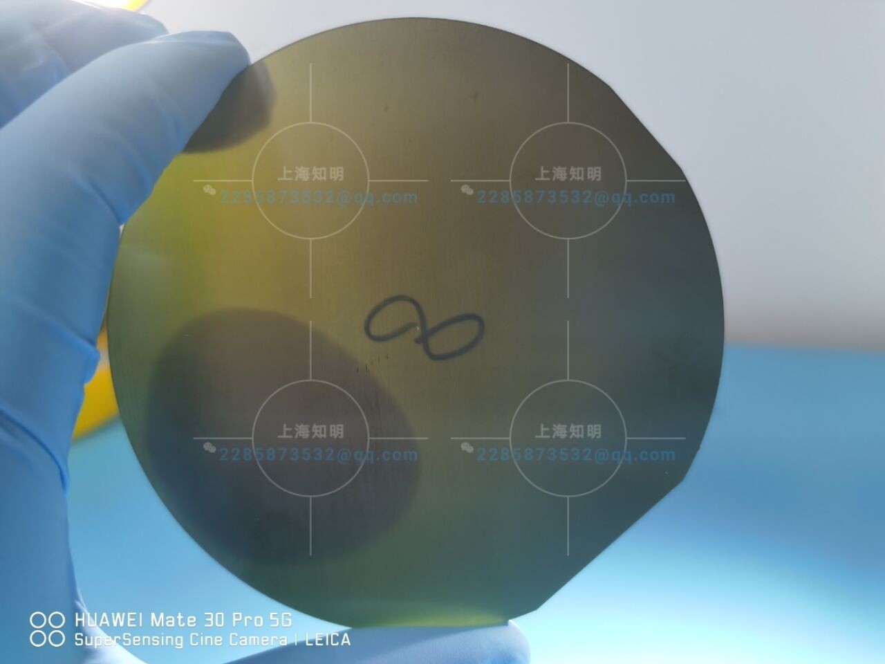 customized Thickness 1.5mm 4" 4H-N sic Crystal as-cut blank Wafers
