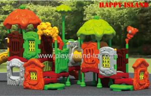 China Plastic Kids Outdoor Adventure Playgrounds Toy , Outdoor Playground Toys For Residential Area on sale