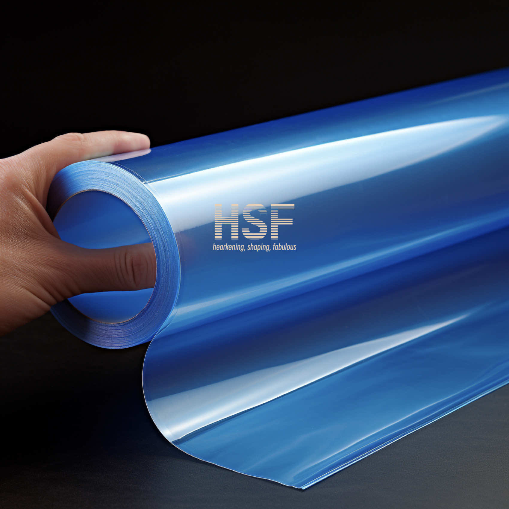 36um Blue PET Anti Static Protective Film Medical Device Packaging