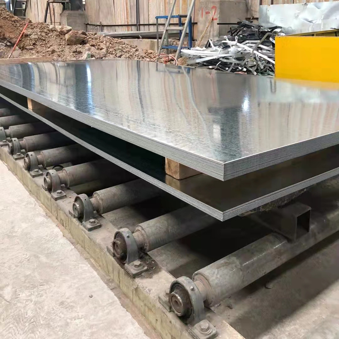 Cold Dipped Galvanized Sheets 100 Grams Per 1 Square Meter 6.0*1500*6000mm Standards St 37