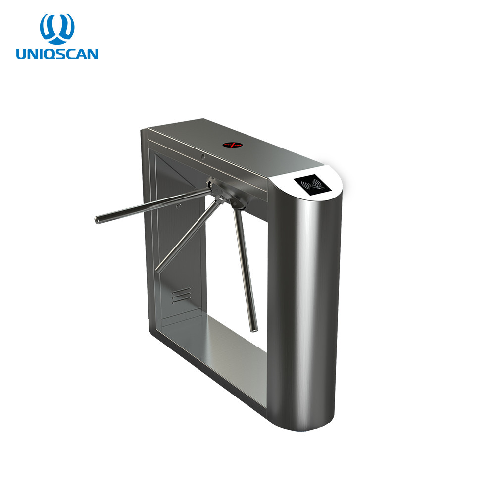 High Speed Rounded Tripod Security Gates Access Control Bridge Bi - Directional