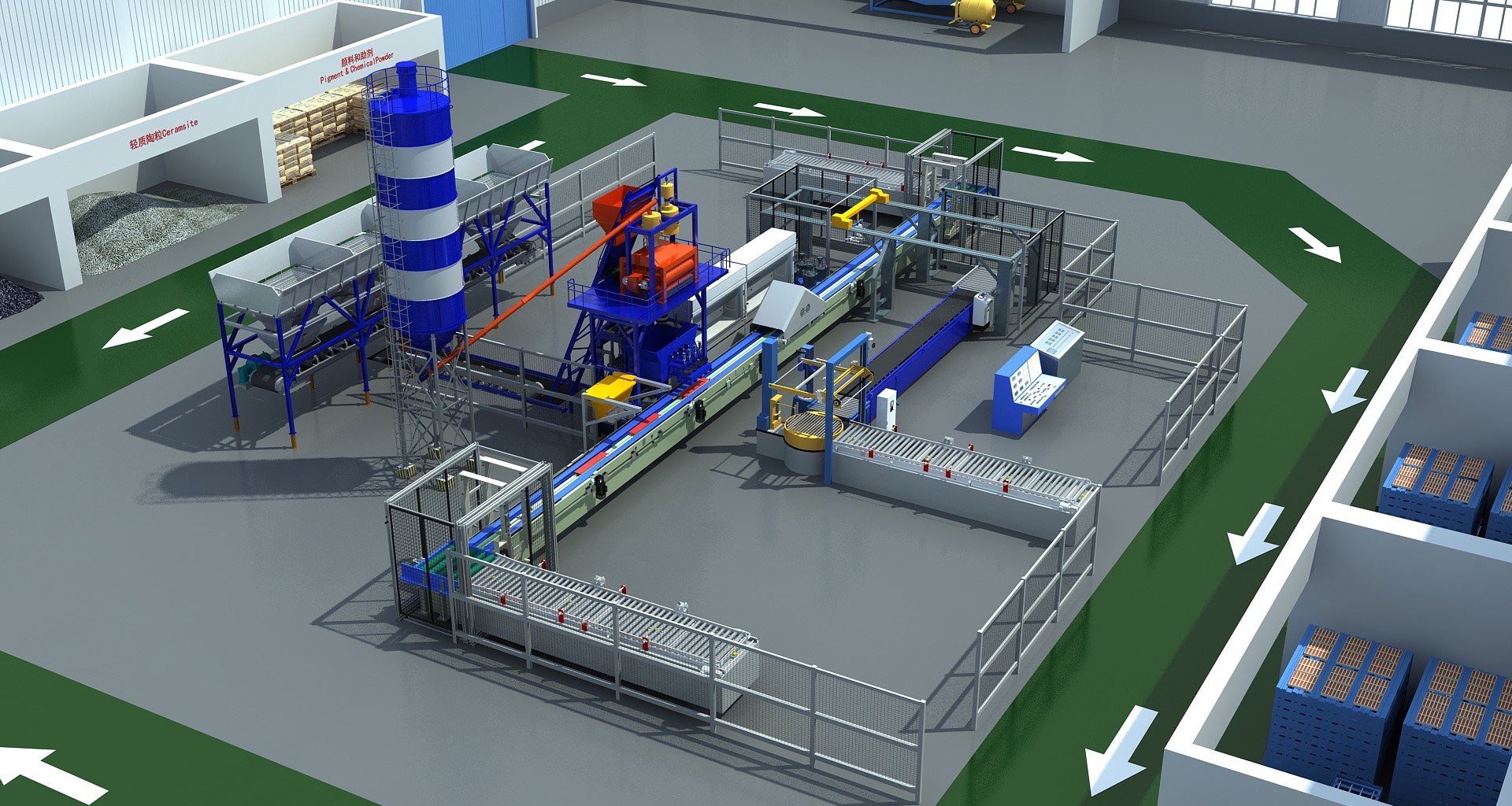 Faux Stone Siding Panels Machine Artificial Stone Production Line