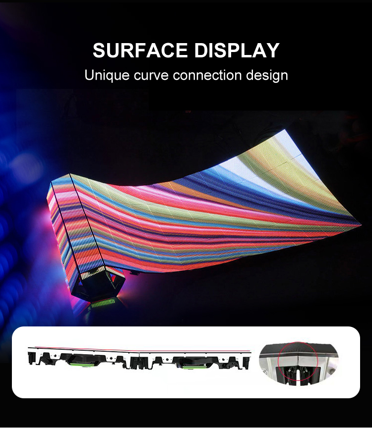 Indoor Video Advertisement Wall-Mounted LED Display Screen with P2.9 Pixel Pitch