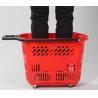 Buy cheap Mobile Trolley Baskets With Casters from wholesalers
