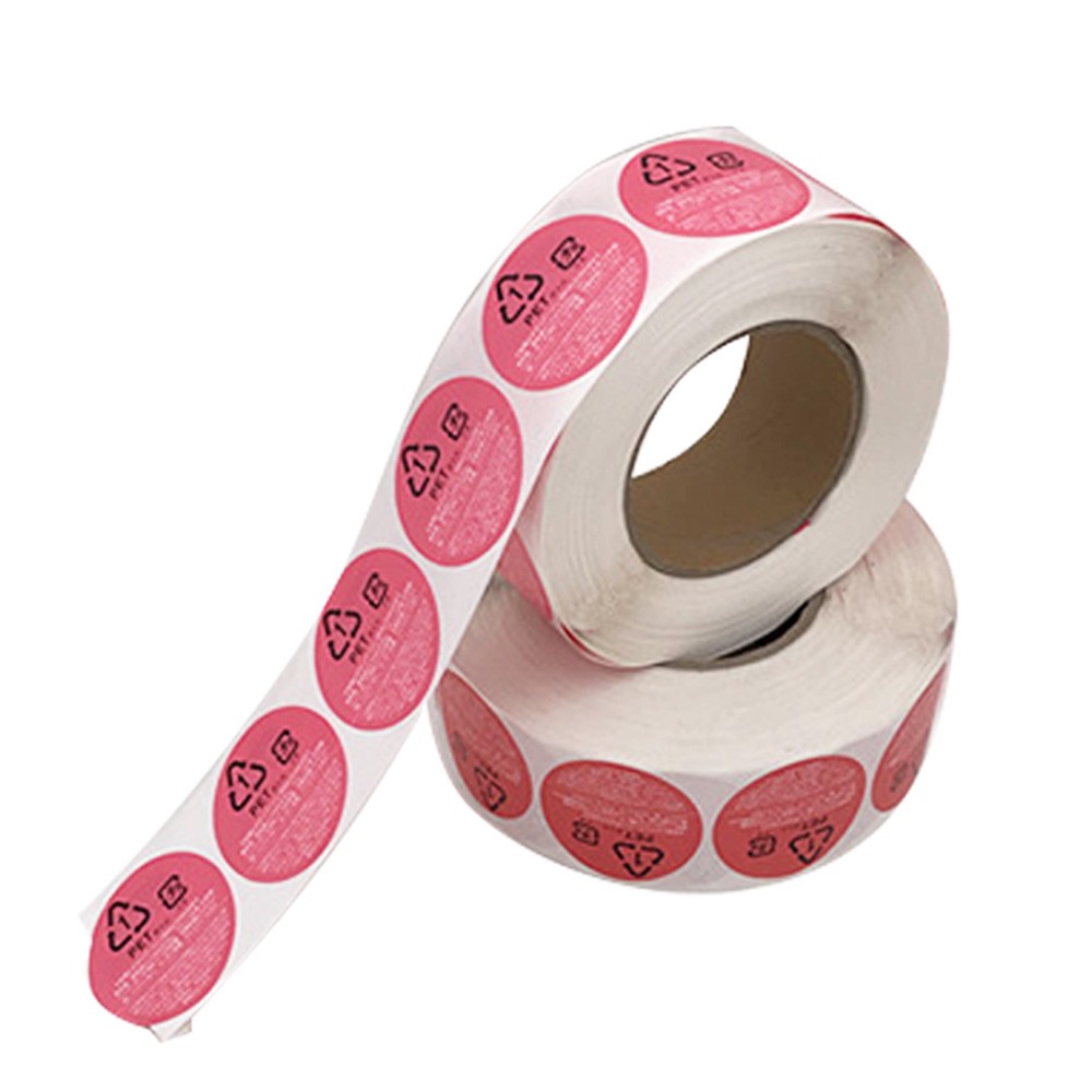Metal Aluminum Self Adhesive Packaging Labels Stickers packaging seal stickers