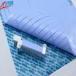 China New developed low cost  2.13g/Cc Semiconductor Thermally Conductive Silicone Sheet 1.5W/M-K insulation for display card on sale