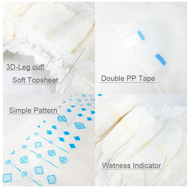 Ladies Menstrual Period Unisex Adult Diapers Without Chemicals