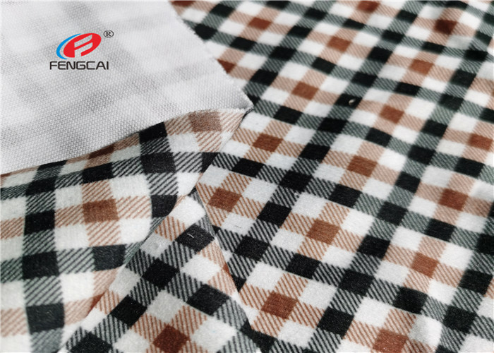 Warp 180-220gsm Polyester Tricot Knit Fabric Custom Clothing Printing