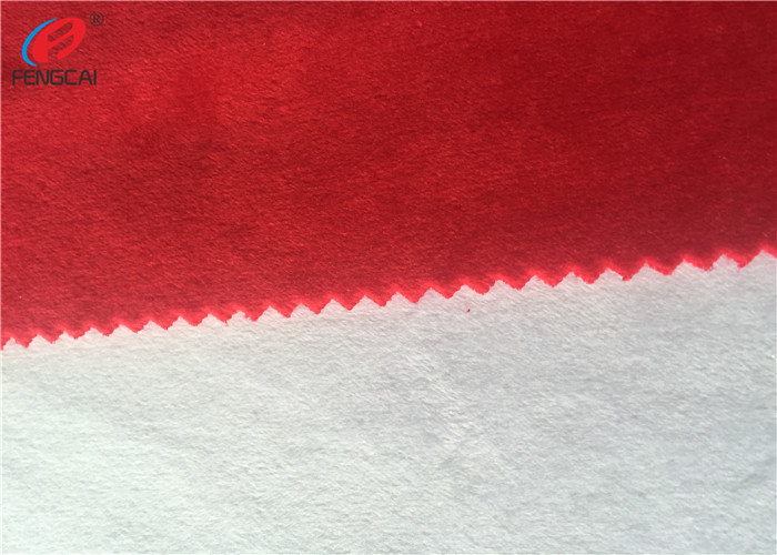 Plain Dyed Polyester Velvet Upholstery Fabric Minky Plush Fabric