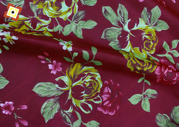 Plain Jacquard Mattress Warp Knitted Fabric 200CM Width Waterproof