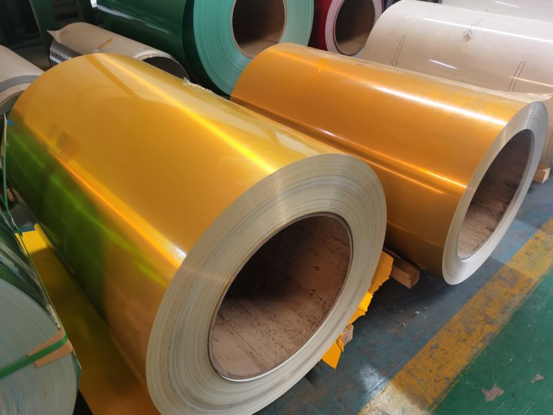 PE Prepainted Colour Coated Aluminum Coil PVDF 3015 3003 200mm For Wall Decoration