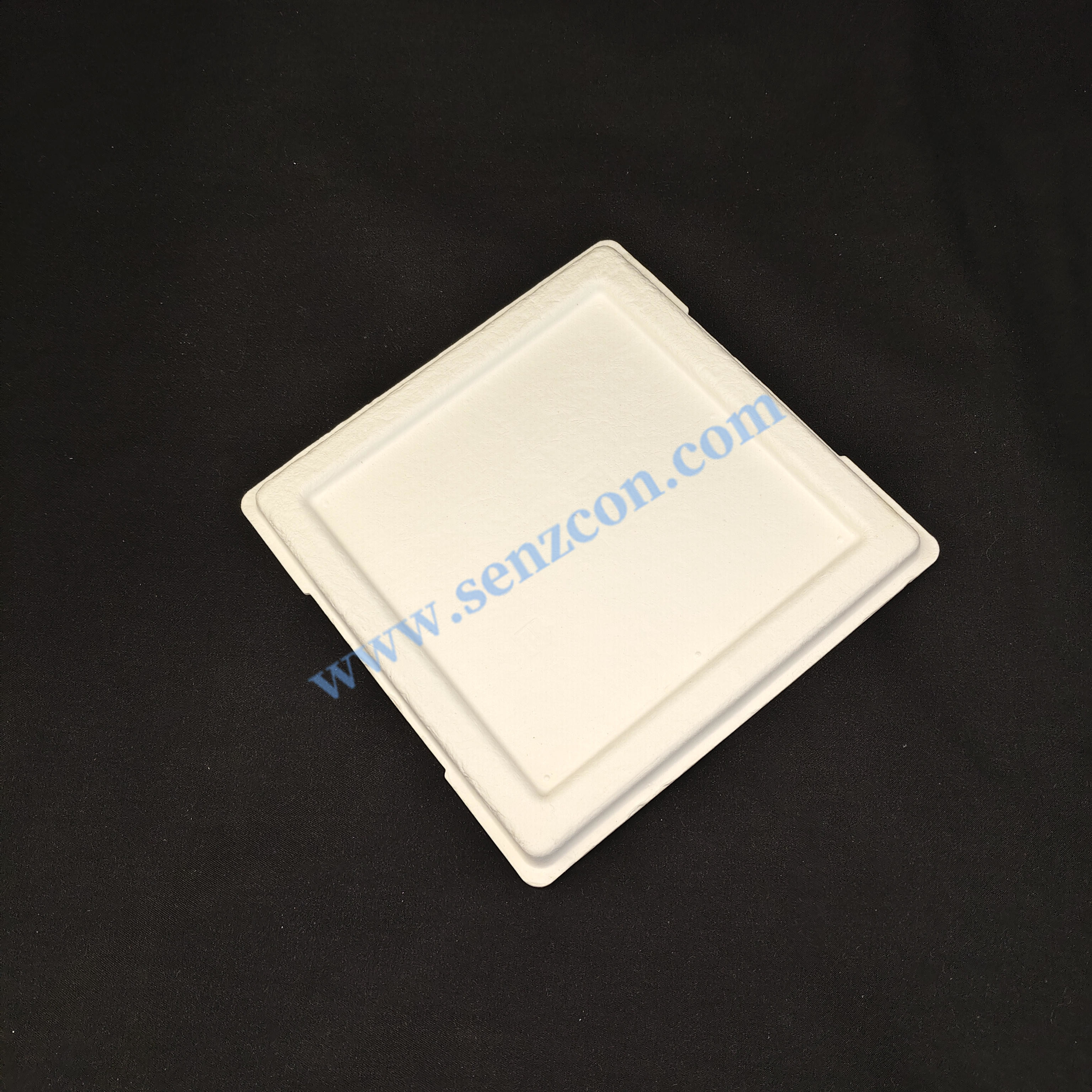 Direct supply from an OEM factory in Ningbo. Pulp molded square boxes for ice cream. Food-grade, environmentally friendly and biodegradable.