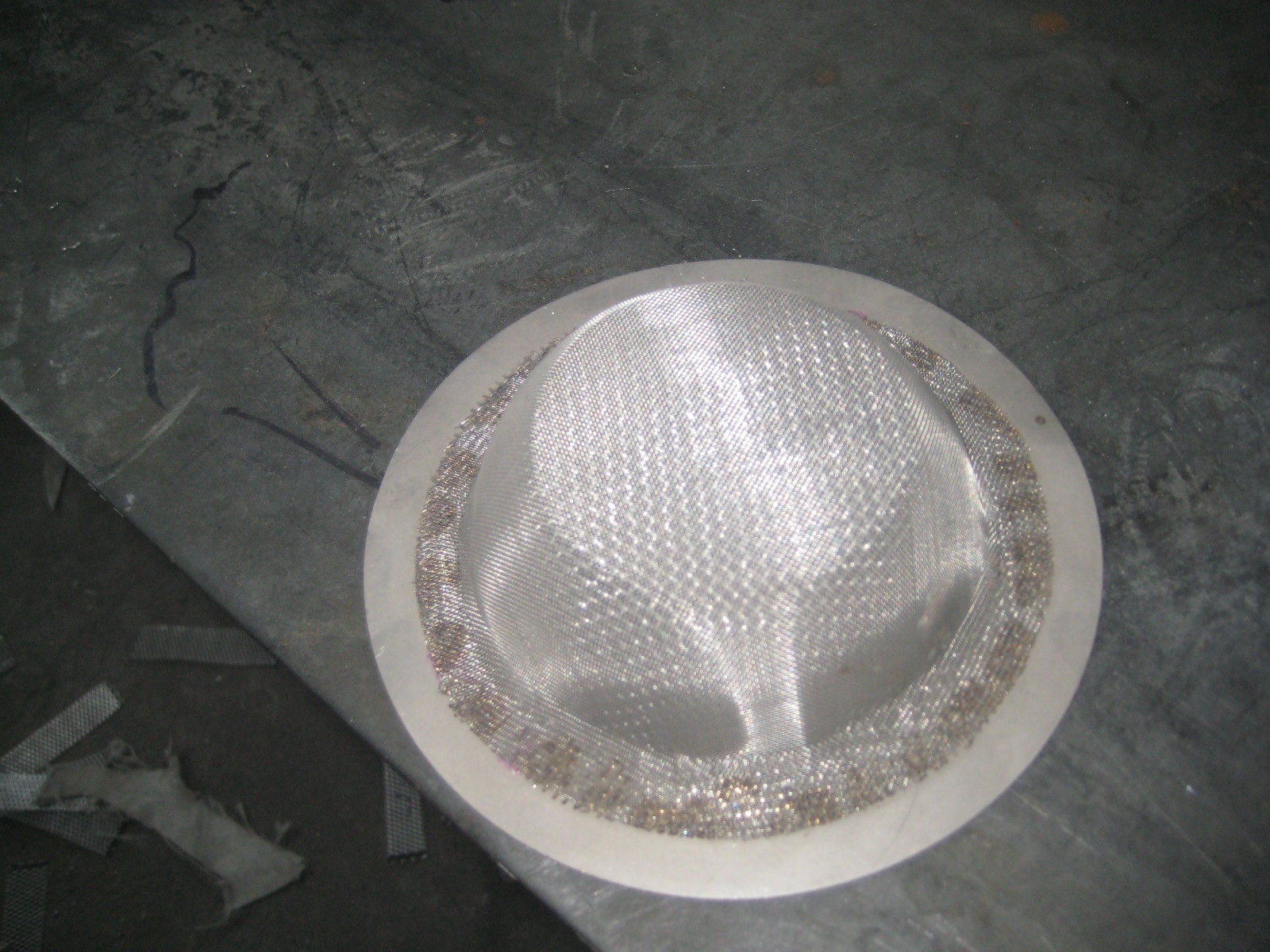 201 Stainless Steel Filter Discs Screen Diameter 152mm 250mm
