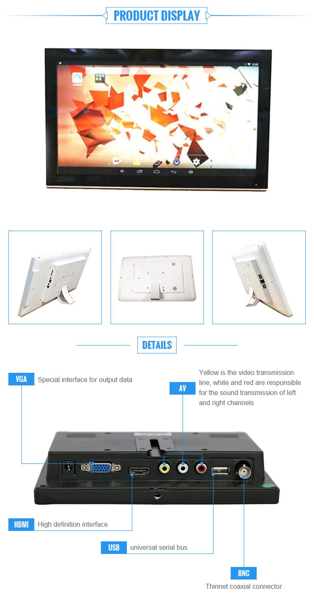 1920*1080 HD Capacitive All In One Touchscreen Monitor 21.5 Inch 12 Months Warranty