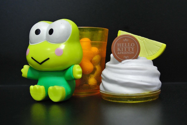 Frog Ice-cream Cup Custom Plastic Toys 80 - 90 Degree Sale In Shop For Children