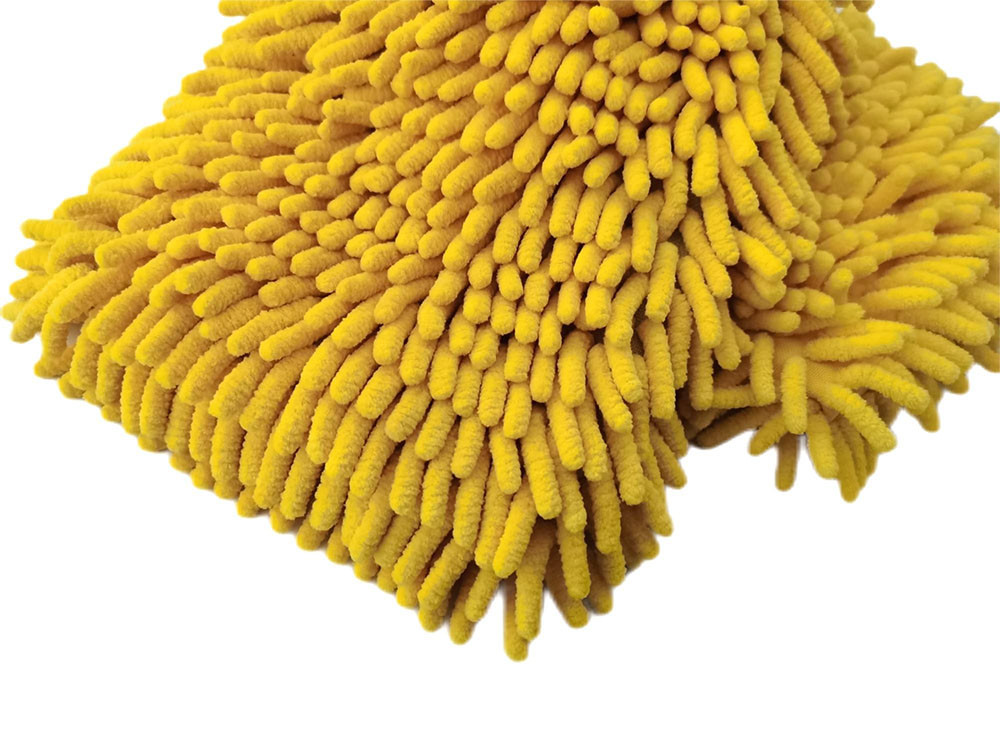 Microfiber Dust Absorber Microfiber Pet Towel For Dogs Pets Washing Chenille Mitt