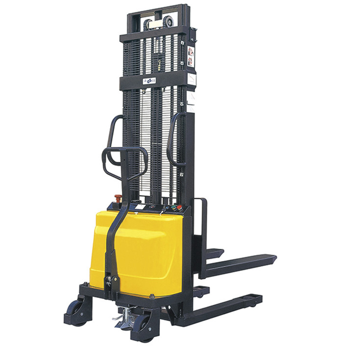 Customized Color Semi Electric Pallet Stacker Compact Design Smooth Control