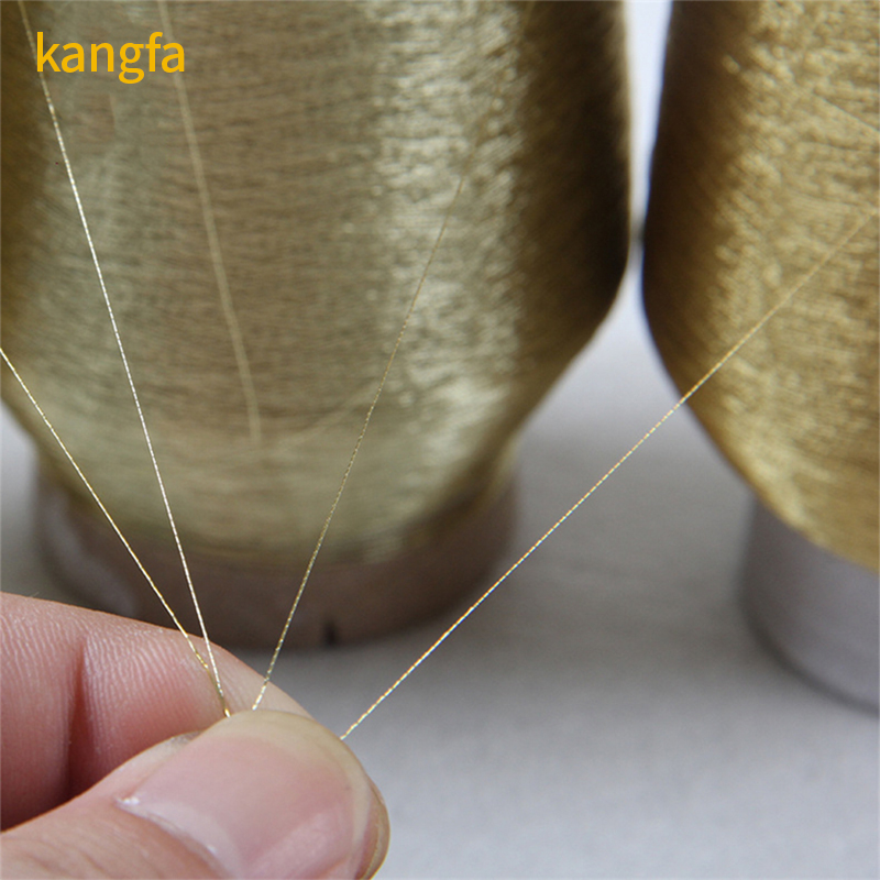 3300 Yards Metallic Embroidery Threads Durable Silk Thread Line for Decorative Overlocking