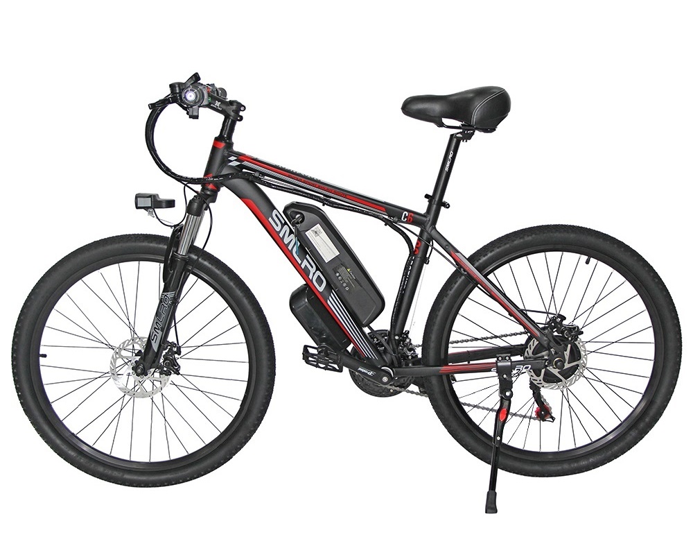 Shimano Tourney Gear 29 Inch Electric Mountain Bike 48v 1kw Brushless Rear