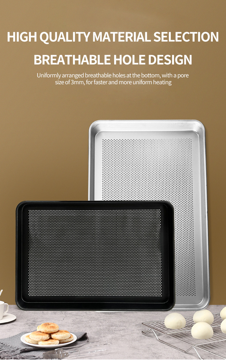Bakeware with Punching and Rolling Edge in Large Inventory