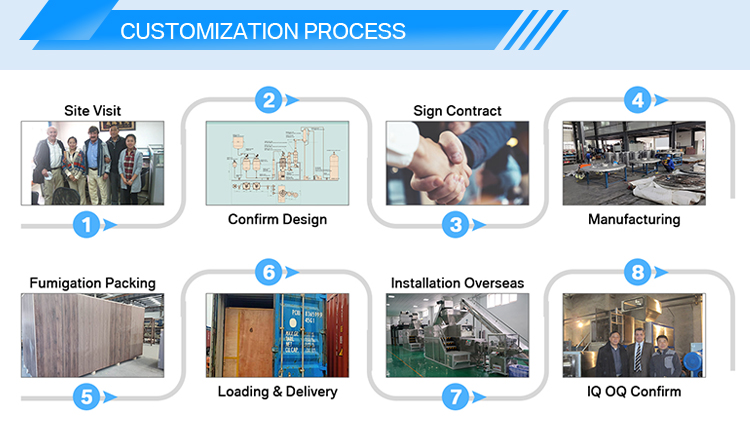 Easy to Operate Stainless Steel 1000kg/h Soap Making Machine Production Line