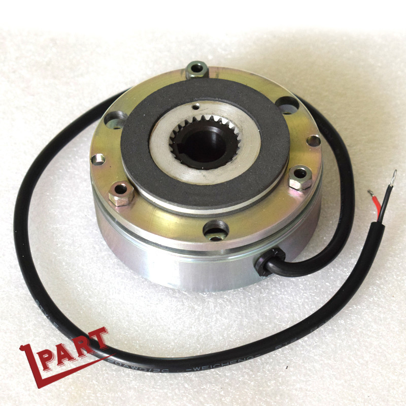 DC Electric Magnet Forklift Brake System 24V 6NM Inner Diameter 15mm