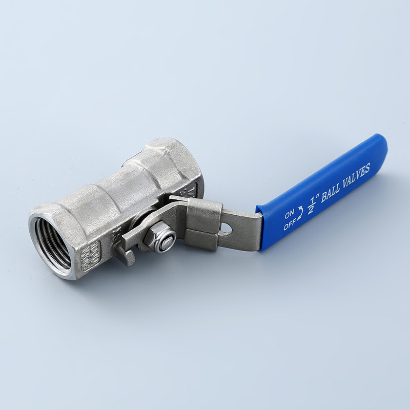 1PC Stainless Steel 304 Ball Valve with Locking
