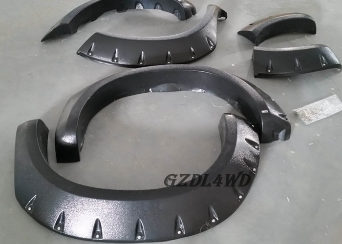 Wide Extend Black 4x4 Wheel Arch Flares For Toyota Hilux Vigo Champ MK6 05 11 Car Accessories